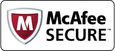 Pago seguro Certificado por McAfee SECURE