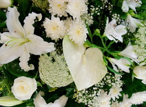Decoracion de bodas. Flores blancas