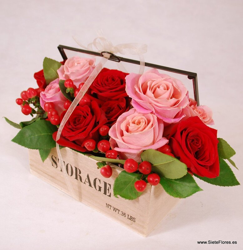 Flower Box de Rosas
